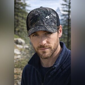 Mountain Dew RARE Mossy Oak Camo Hat Cap